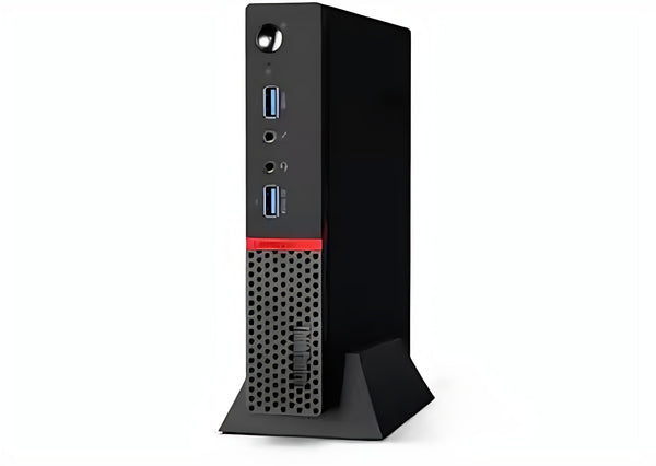 lenovo Tiny Desktop PC- InteI Core i5 6th Gen | 8GB RAM,256 GB SSD | Window 10 | InteI HD Graphics | USB, Ethernet, BlackF4GB