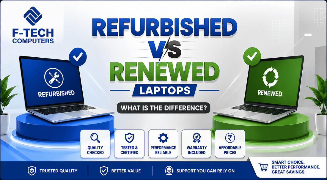 Refurbished vs Renewed Laptops: What Is the Difference — and Which Should You Buy?