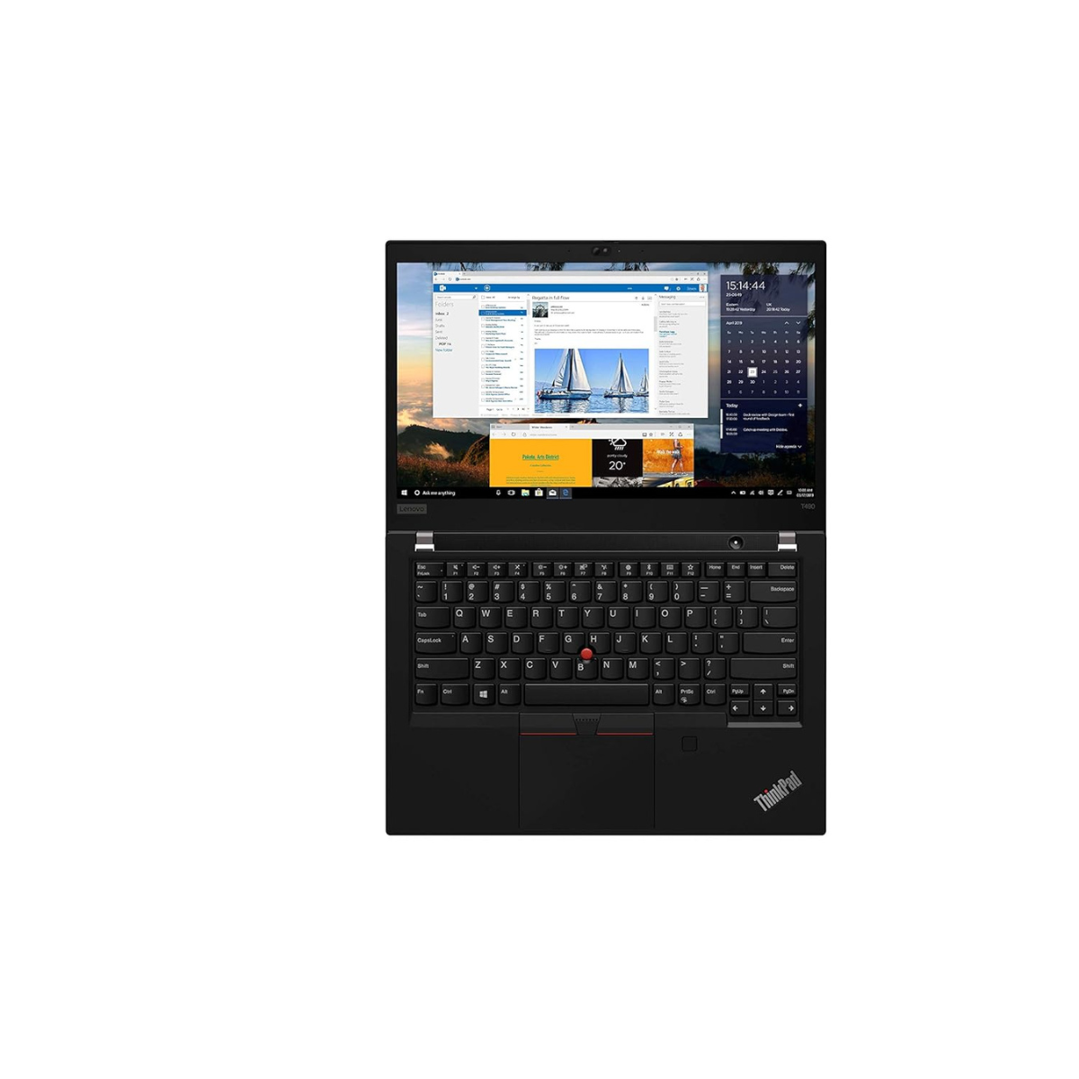 Lenovo ThinkPad T490S - Intel Core i5 8th Gen | 16GB RAM | 256GB SSD | 14” Full HD | Thin & Lightweight Refurbished Business Laptop