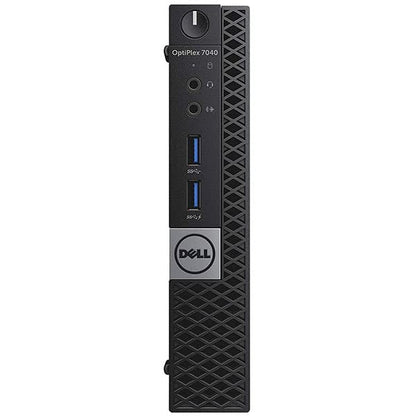 Dell OptiPlex Tiny Mini PC | Intel Core i5 6th Gen | 4GB DDR4 RAM | 128GB SSD | Windows 10 Pro | WiFi | MS Office | VGA/DVI/HDMI/USB Connectivity | Ultra Compact Business Desktop | A+ Refurbished | 1 Year Seller Warranty