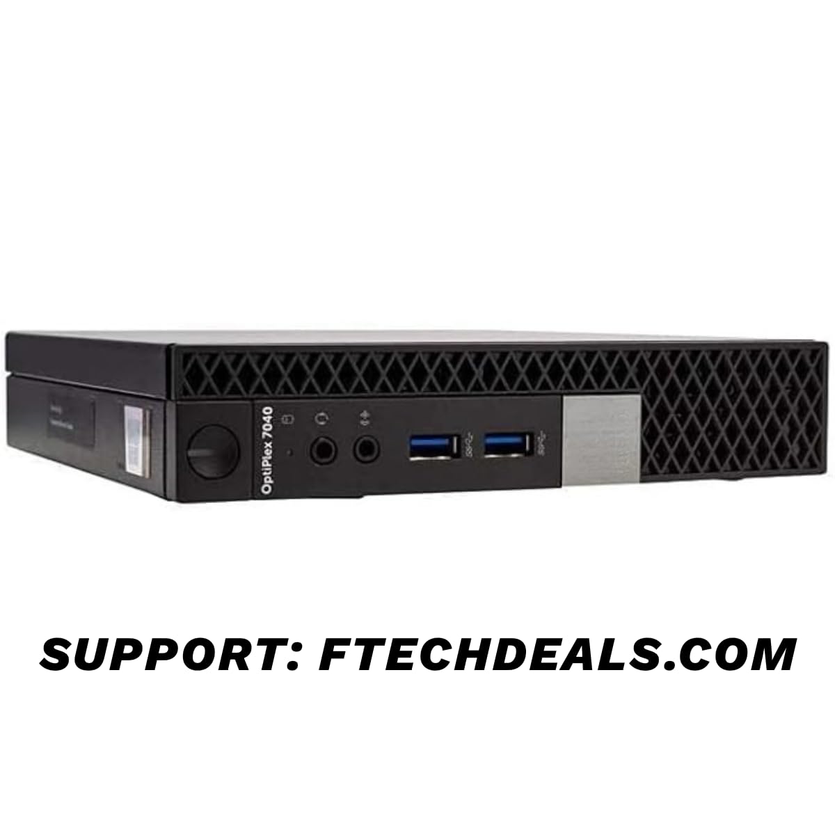 Dell_Tiny Desktop PC | InteI Core i5 4th Gen | 8 GB DDR4 RAM, 256 GB SSD | Win 10, WiFi, MS Office | InteI HD Graphics | USB, Ethernet, DP, Black | A+ Condition