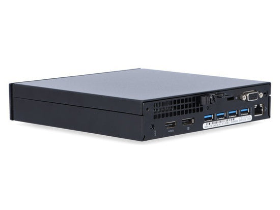 Dell OptiPlex Tiny Mini PC | Intel Core i5 6th Gen | 4GB DDR4 RAM | 128GB SSD | Windows 10 Pro | WiFi | MS Office | VGA/DVI/HDMI/USB Connectivity | Ultra Compact Business Desktop | A+ Refurbished | 1 Year Seller Warranty