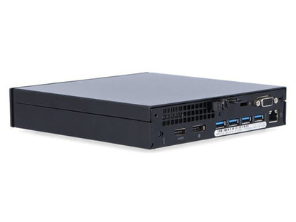 Dell OptiPlex Tiny Mini PC | Intel Core i5 6th Gen | 4GB DDR4 RAM | 128GB SSD | Windows 10 Pro | WiFi | MS Office | VGA/DVI/HDMI/USB Connectivity | Ultra Compact Business Desktop | A+ Refurbished | 1 Year Seller Warranty