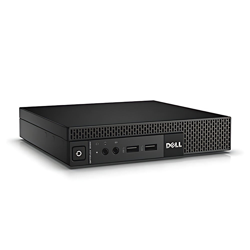 Dell Tiny Desktop PC - Intel Core i5 6th Gen | 4GB RAM, 128GB SSD | Window 10 | Intel HD Graphics | USB, Ethernet, Black