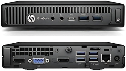 HP Tiny Desktop PC | InteI Core i5 6th Gen | 4GB RAM 128GB SSD | Window 10 | InteI HD Graphics | USB, Ethernet